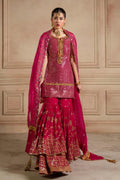 Pink Premium Chiffon 3 piece suit Ready To Wear