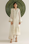 Embroidered Semi-Pure Chiffon 3 Peice Suit | Ready To Wear