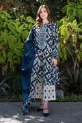 03-Piece Printed Lawn Suit - Ready To Wear