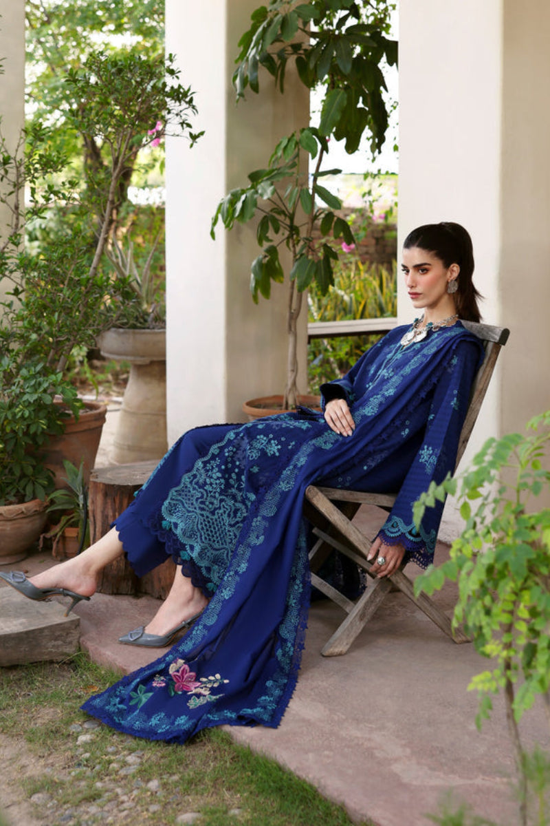 Embroidered Egyptian Lawn 3 piece Suit | Ready To Wear