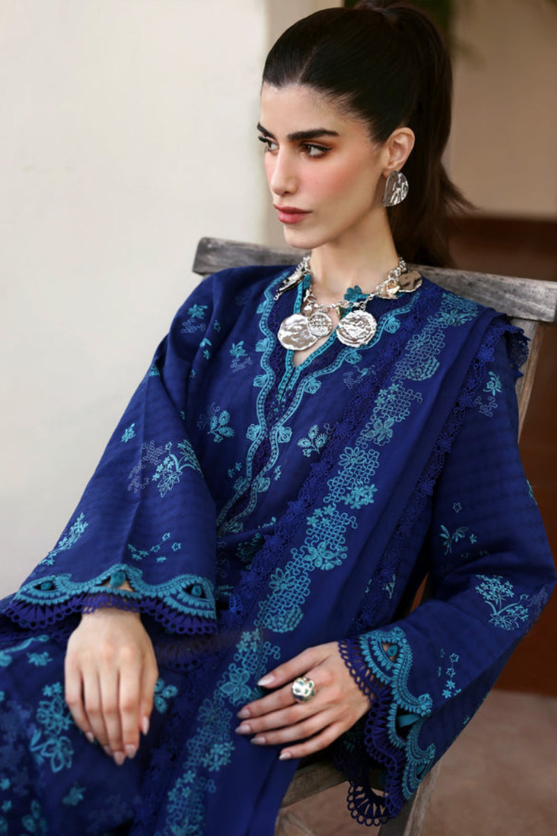 Embroidered Egyptian Lawn 3 piece Suit | Ready To Wear