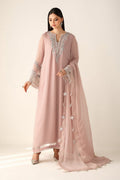 Hand Embellished Chiffon 3-piece Suit | Ready To Wear