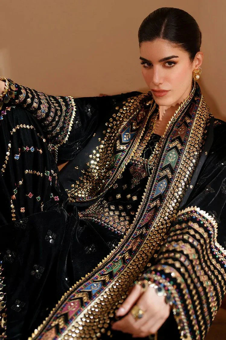 03-Piece Luxury Heavy Embroidered Lawn Suit - Ready To Wear