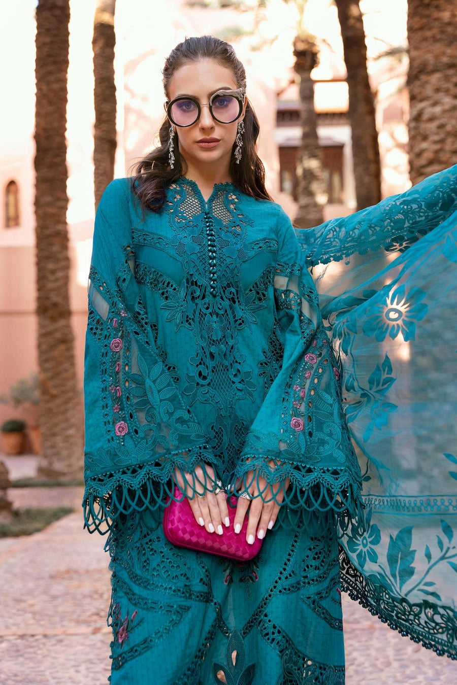 03-Piece Luxury Chikankari Lawn Suit with - Ready To Wear