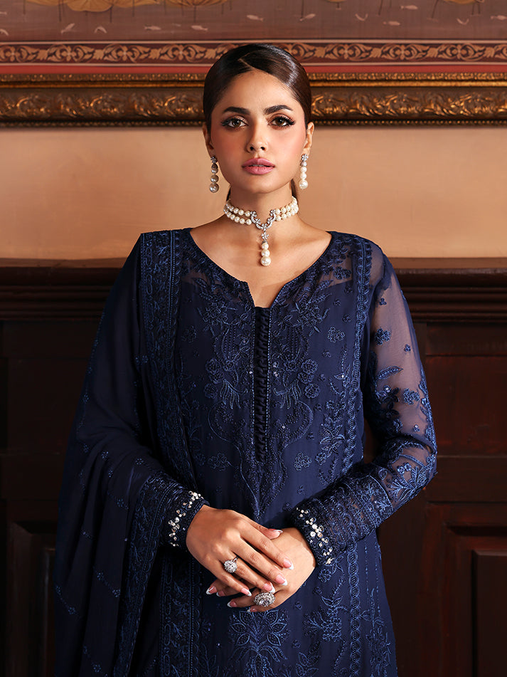 Semi Pure Chiffon & Semi Pure Chiffon Dupatta | Ready to Wear
