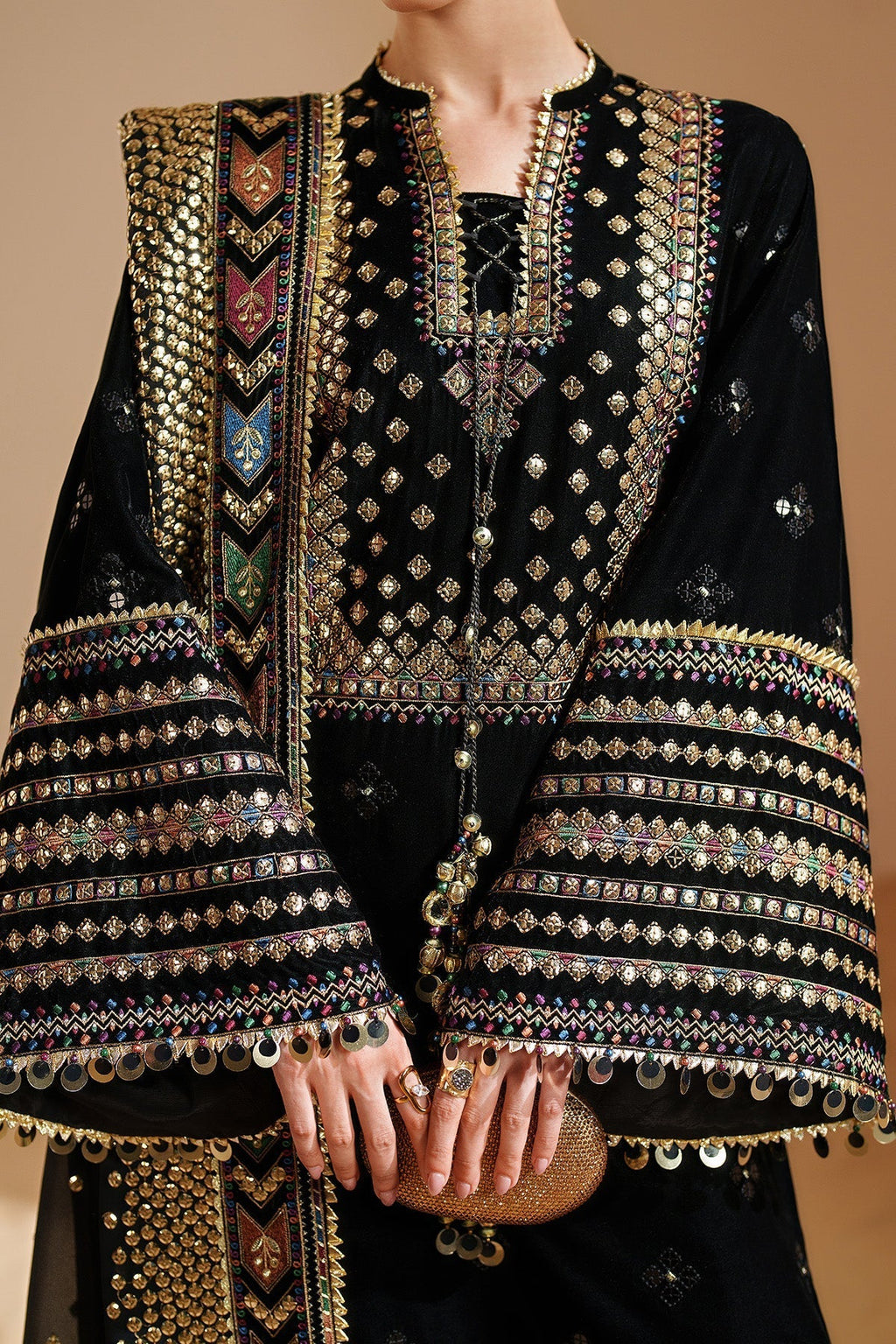 03-Piece Luxury Heavy Embroidered Lawn Suit - Ready To Wear