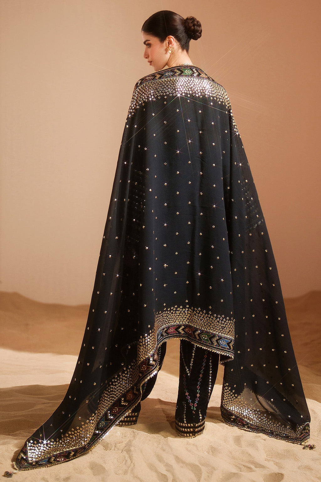 03-Piece Luxury Heavy Embroidered Lawn Suit - Ready To Wear