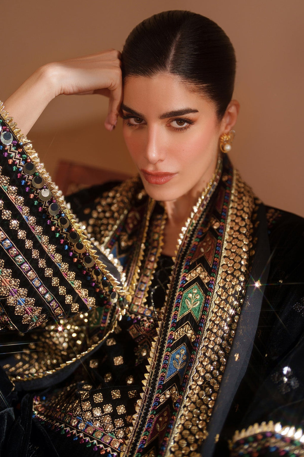 03-Piece Luxury Heavy Embroidered Lawn Suit - Ready To Wear