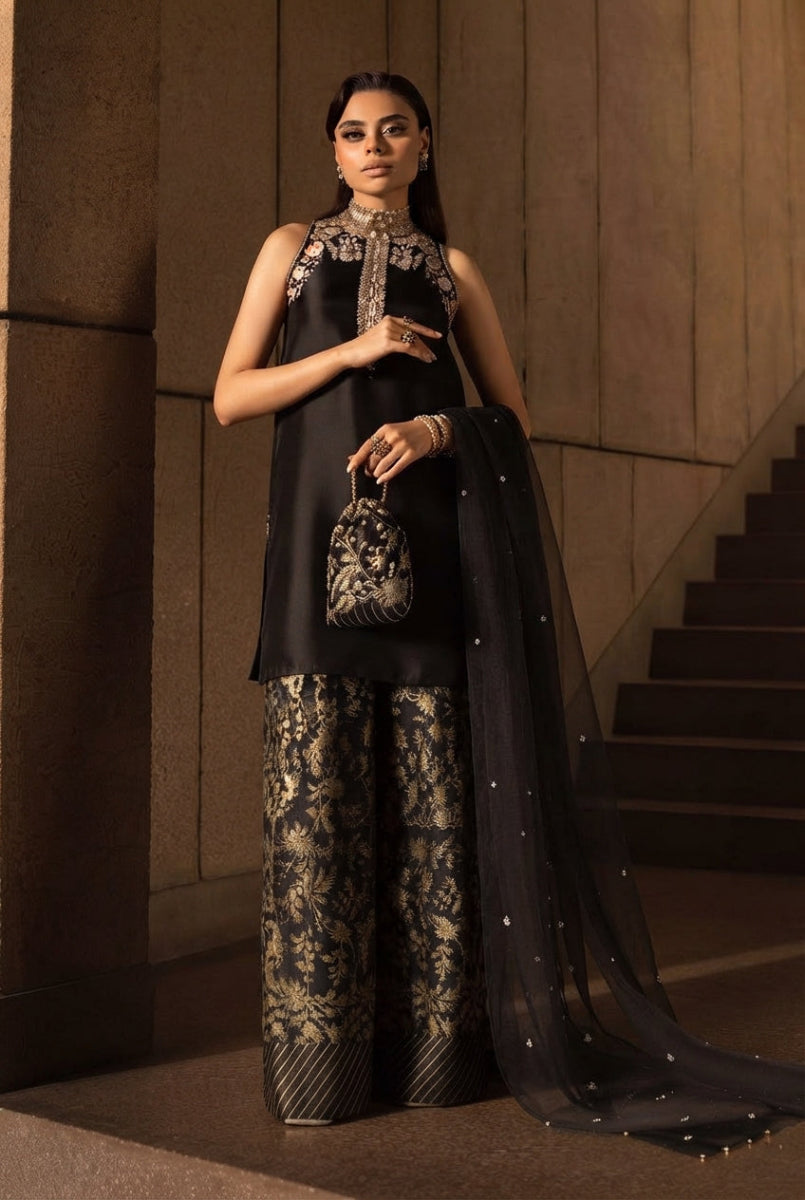 Most Demanding Soft Shamooz Silk Addawork Outfit | Ready To Wear