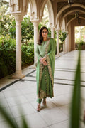 Sequence Embroidered Semi-Pure Chiffon 3 Pc Suit | Ready To Wear