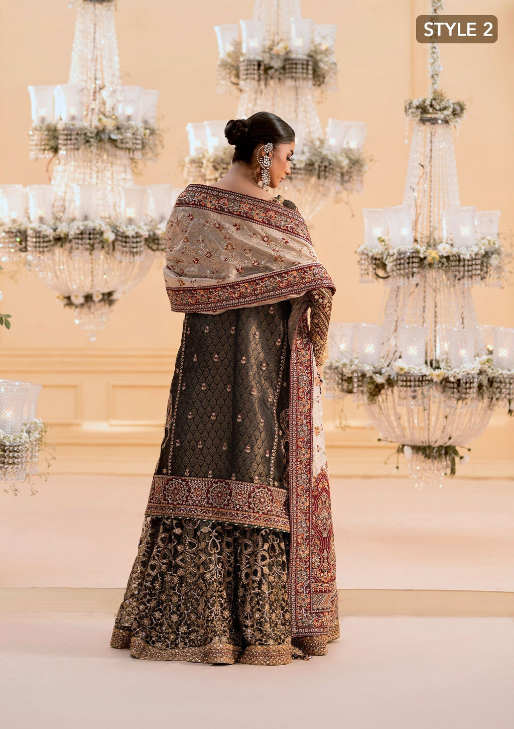 Regal Organza  Banarsi Inner Festive Garara Suit Ready to Wear