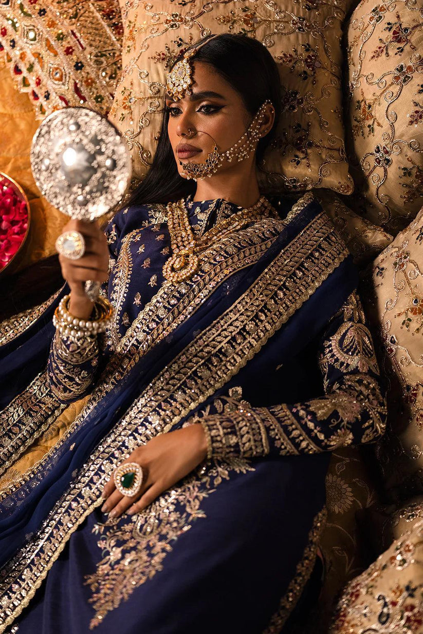 Maya by Afrozeh – Velvet Embroidery Suit