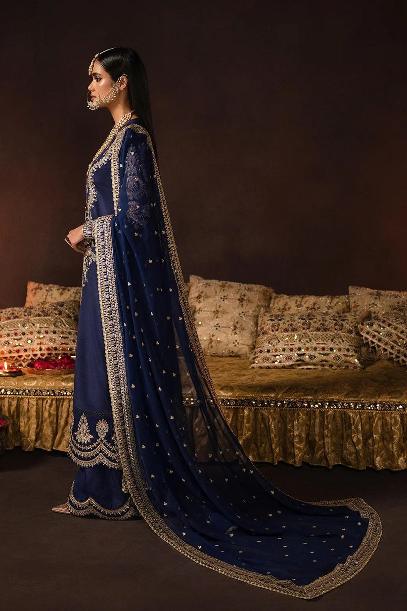 Maya by Afrozeh – Velvet Embroidery Suit